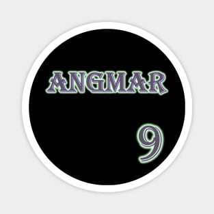 Angmar 9 Baseball Jersey Magnet